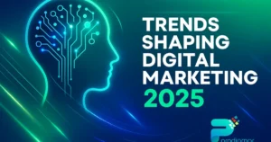 AI-powered digital marketing trends 2025 concept AI-powered digital marketing trends 2025 concept