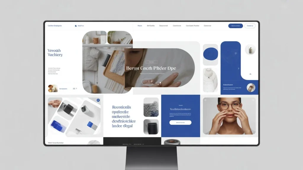 a-modern-website-layout-mockup-displayed_gA0p9LY2T1izLQl_aeHrrg_Kx2hjdIqTGmYqbf5Lsy_Xg Website layout using high-quality images and illustrations to enhance professionalism and credibility.