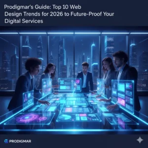 Web Design Trends 2026 by Prodigmar - Digital Services Web Design Trends 2026 by Prodigmar - Digital Services