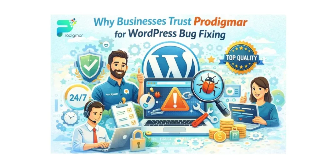 Why Businesses Trust Prodigmar for WordPress Bug Fixing