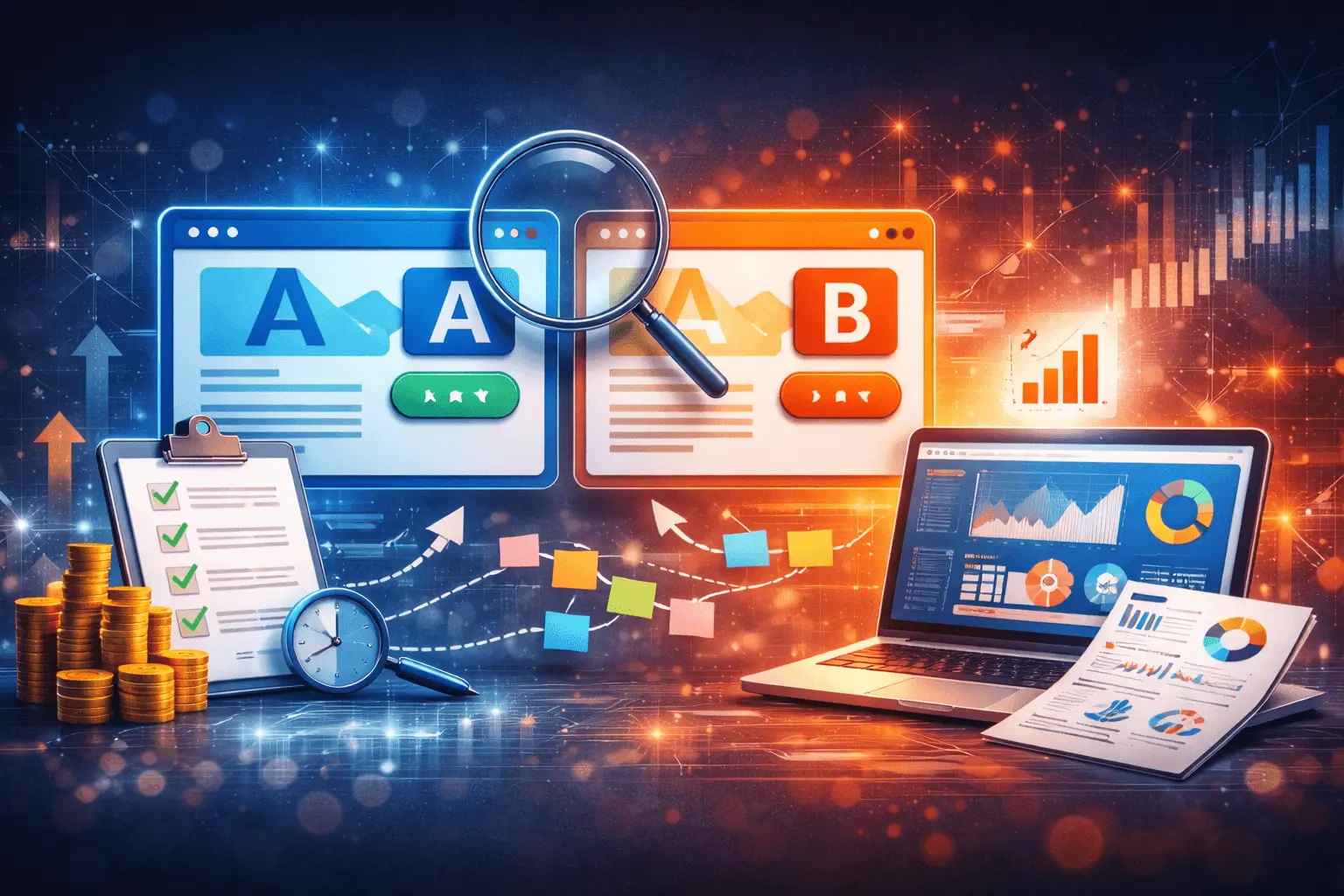 A/B Testing Strategies for Paid Search Landing Pages