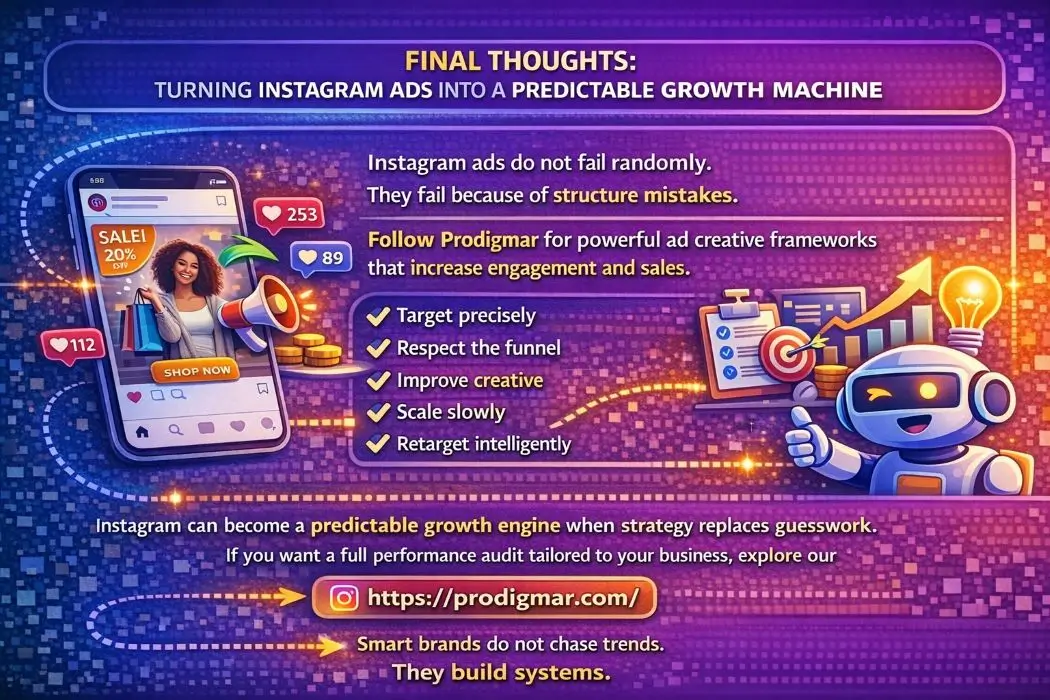 Final Thoughts – Turning Instagram Ads Into a Predictable Growth Machine