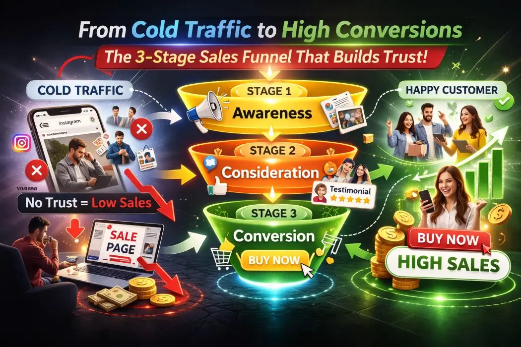 Mistake #2 – Ignoring the Sales Funnel