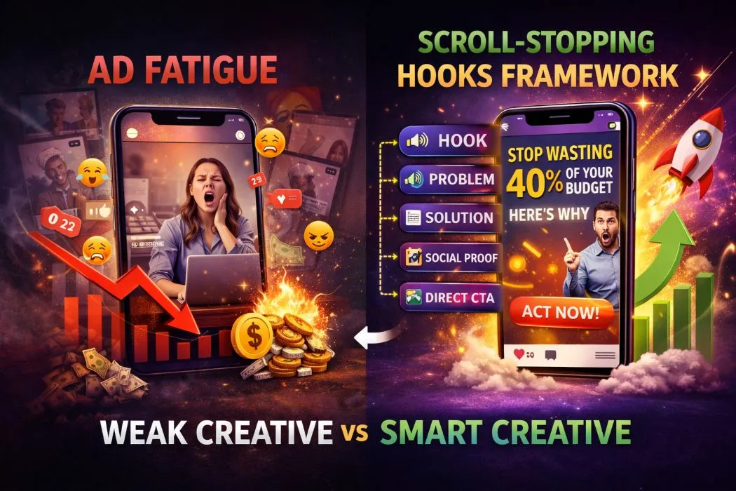Mistake #3 – Weak Creative That Fails to Stop the Scroll