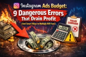 Instagram ads budget mistakes and losses Instagram Ads Budget: 9 Dangerous Mistakes That Kill ROI Fast
