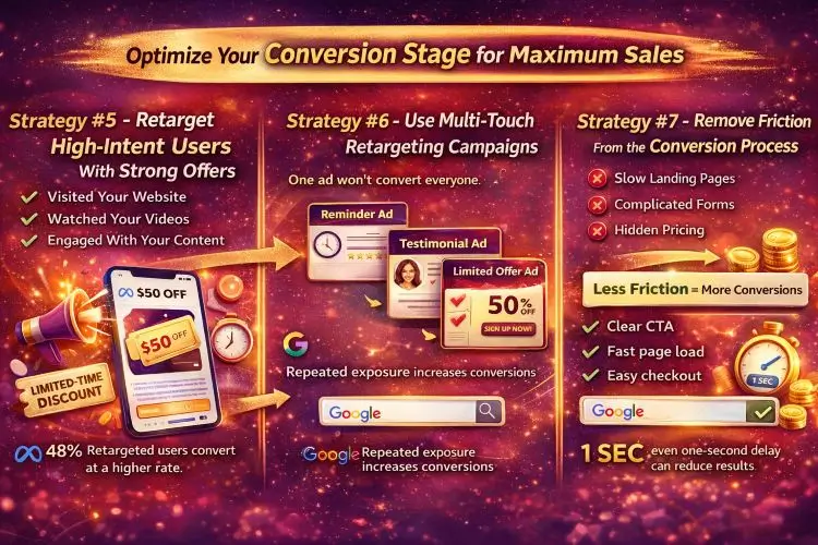 Optimize conversion strategies for sales