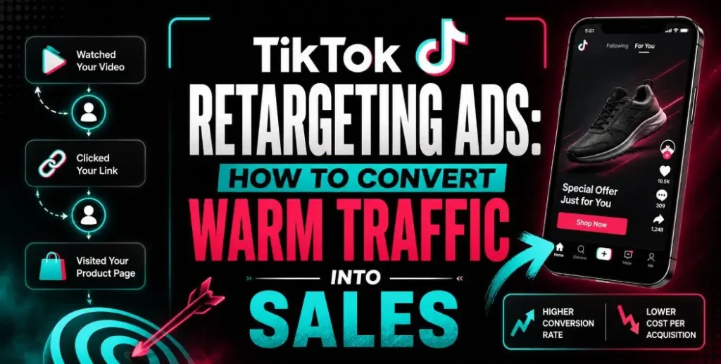 TikTok Retargeting Ads: How to Convert Warm Traffic into Sales