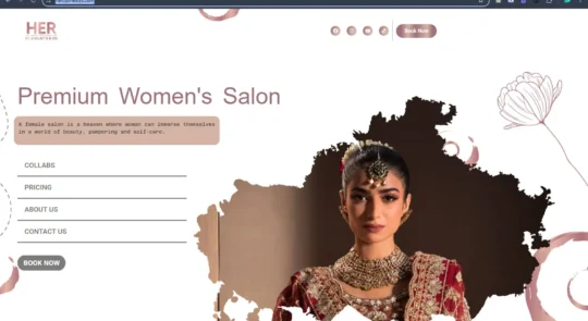 Her by Shelby’s & Co. Website Design