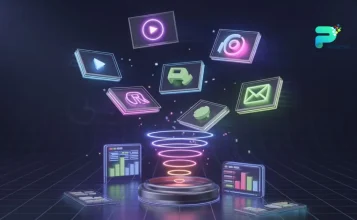 Hero graphic showcasing modern creative marketing ideas and tools.